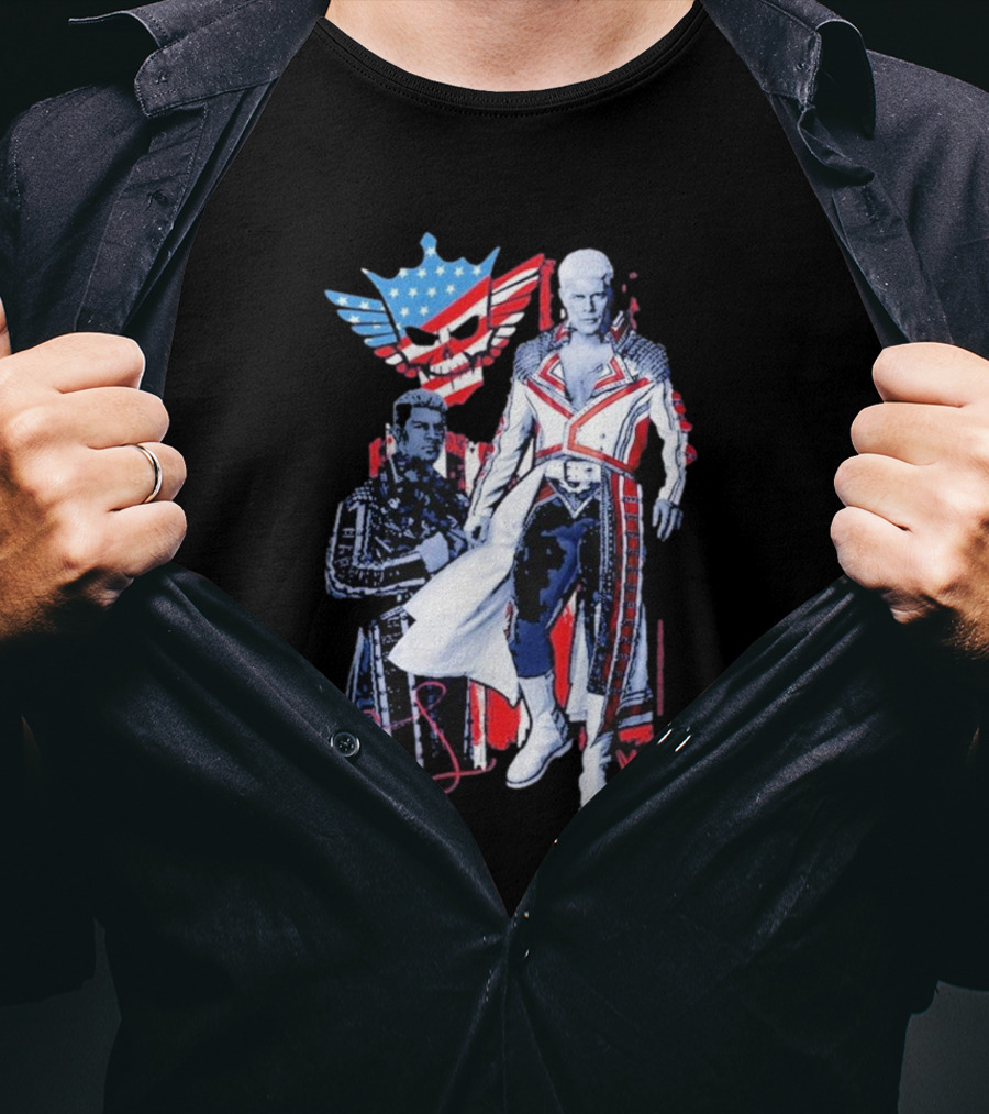 Mad Engine Cody Rhodes American Nightmare WWE T-Shirt