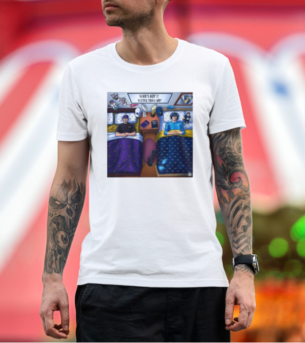 Premium T-Shirt: Who's Got It Better Than Us Coach Harbaugh NFL Football Baltimore Ravens at Los Angeles Chargers Nov 25, T-Shirt Who's Got It Better Than Us Coach Harbaugh NFL Football Baltimore Ravens at Los Angeles Chargers Nov 25, T-Shirt