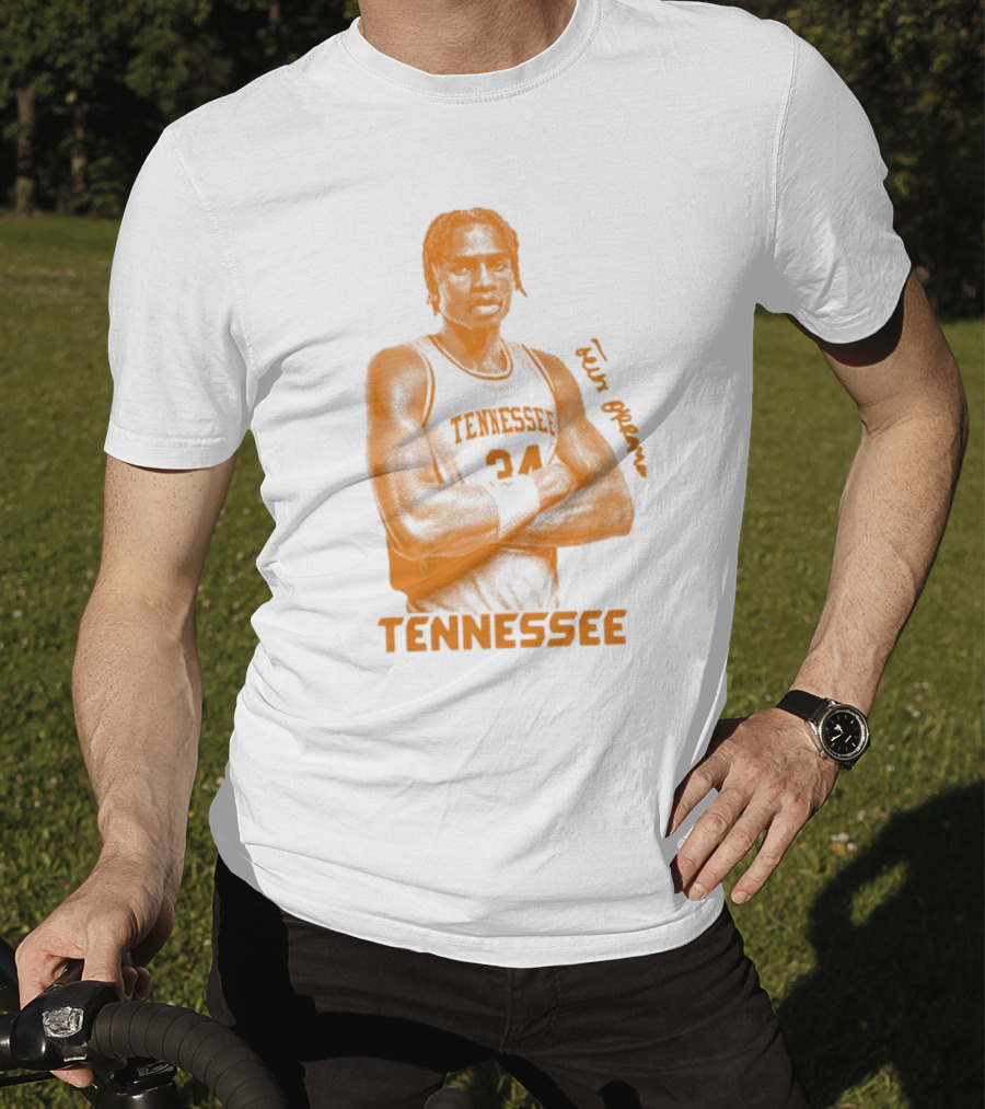 Felix Okpara Tennessee Basketball 34 Signature T-Shirt