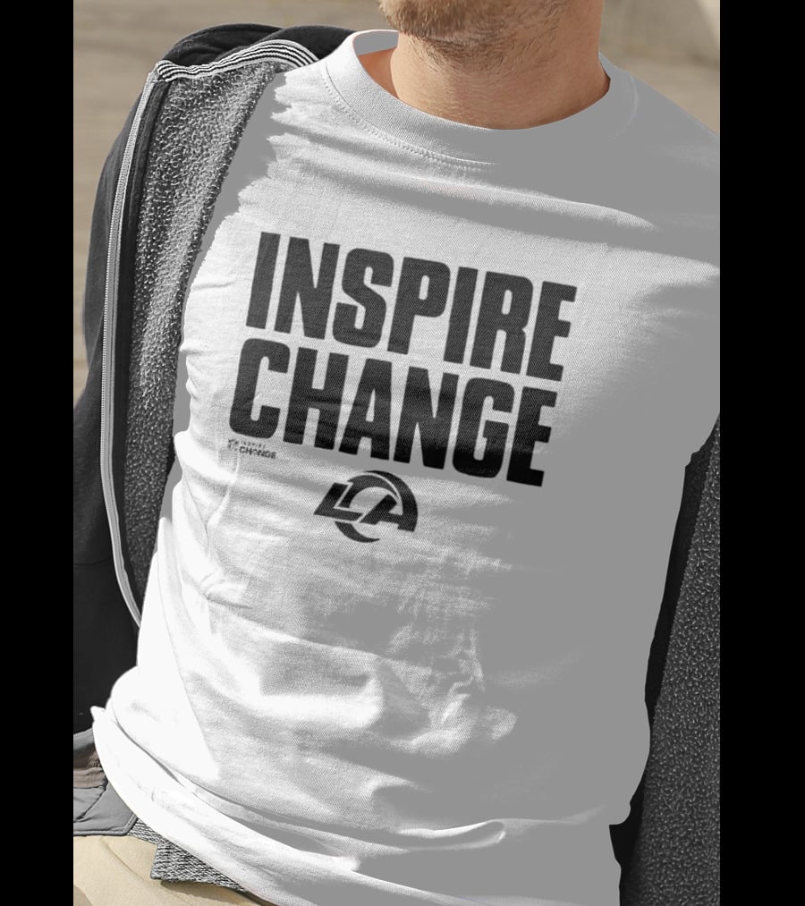 Los Angeles Rams Inspire Change LA Logo NFL T-Shirt