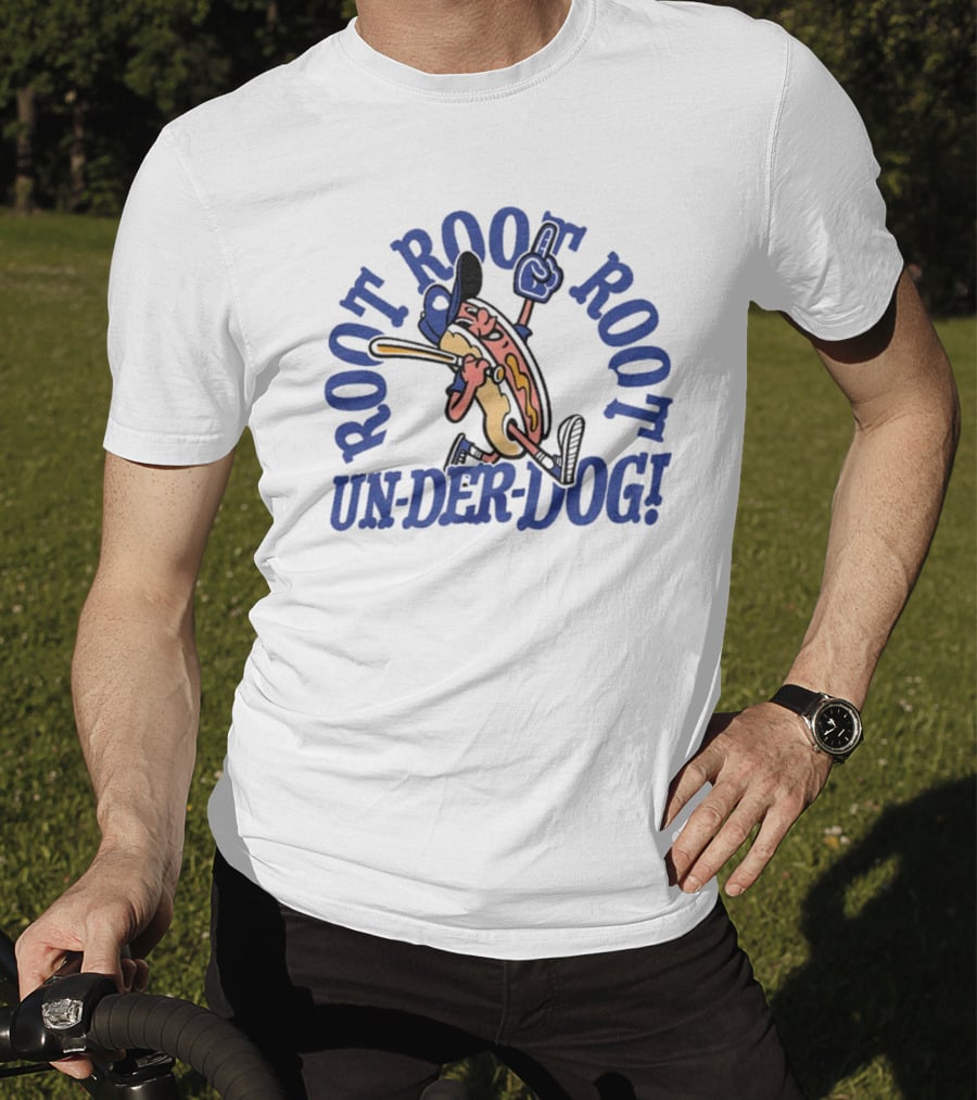 Root Root Root Un-Der-Dog Kansas City Royals MLB Blue October T-Shirt