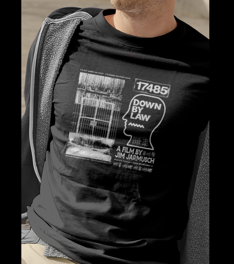 Brain Dead X Jim Jarmusch Down By Law 17485 It's Not Where You Start It's Where You Start Again A Film By Jim Jarmusch T-Shirt