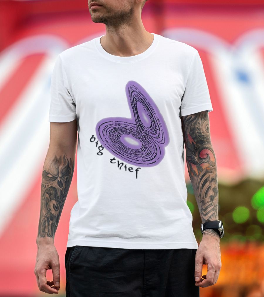 Big Thief Double Infinitee Purple Rings T-Shirt