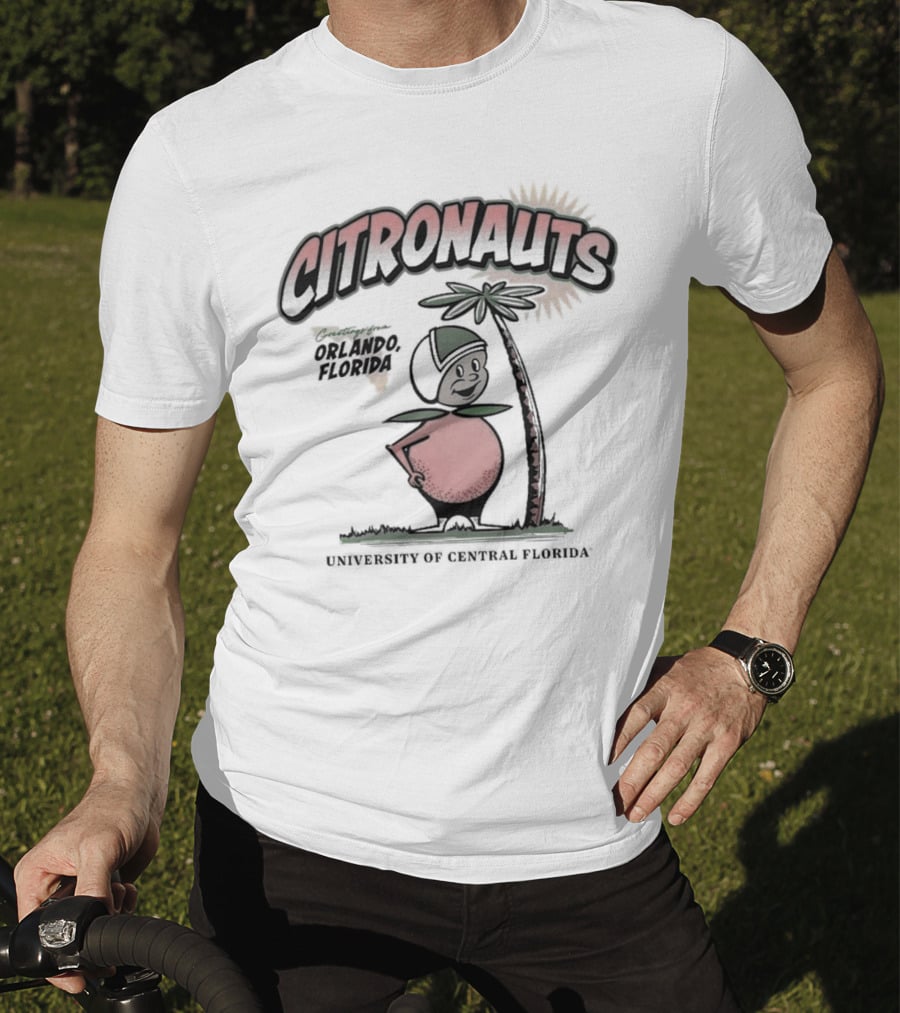 UCF FTU Citronauts University Of Central Florida Orlando Florida Vintage Heavyweight T-Shirt