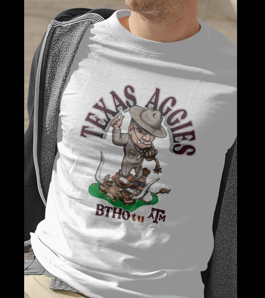 Texas Aggies BTHO T.u. A&M Sarge Texas Longhorns Rivalry T-Shirt