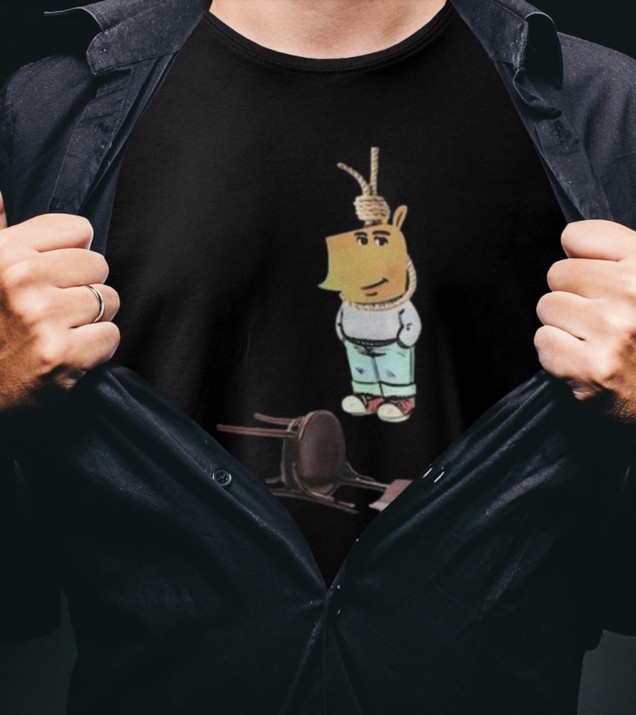 Rami I'm Just A Chill Guy Cartoon Character With Headphone T-Shirt