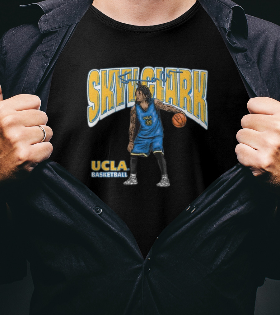 Skyy Clark Ucla Basketball Bruins Signature Sport T-Shirt