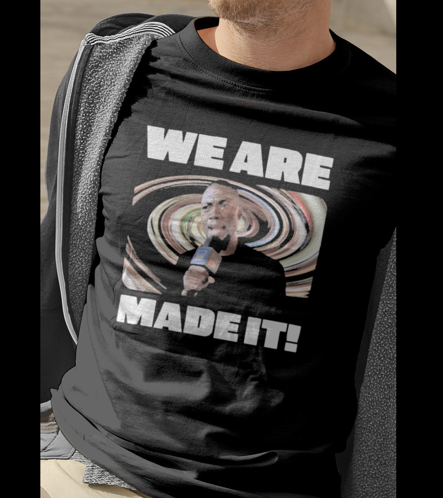WE ARE MADE IT Swirled Microphone Moment T-Shirt