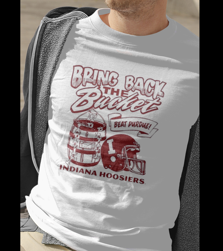 Indiana Hoosiers Bring Back The Bucket Beat Purdue Football T-Shirt