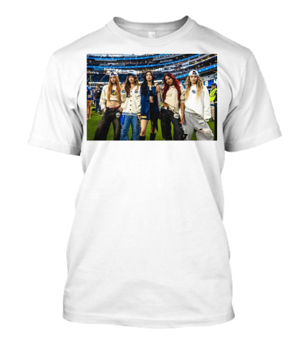 KATSEYE – Thank You Los Angeles Rams Cheerleaders SoFi Stadium Game Day Special T-Shirt