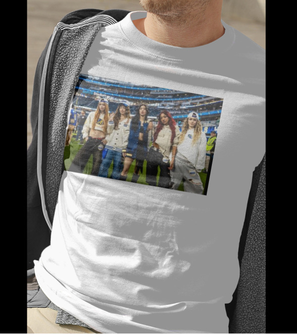 KATSEYE – Thank You Los Angeles Rams Cheerleaders SoFi Stadium Game Day Special T-Shirt