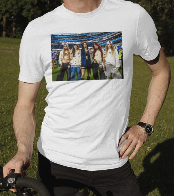 KATSEYE – Thank You Los Angeles Rams Cheerleaders SoFi Stadium Game Day Special T-Shirt