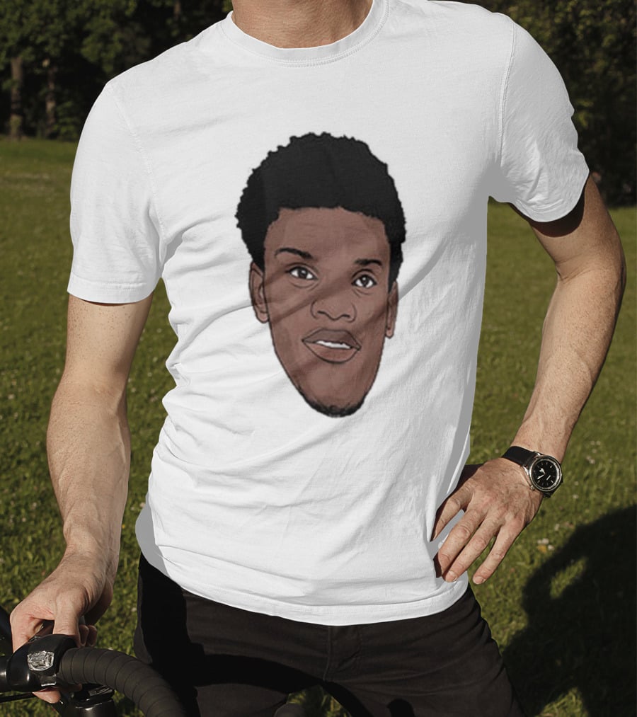Lamar Jackson Big Head MVP Baltimore Ravens NFL T-Shirt