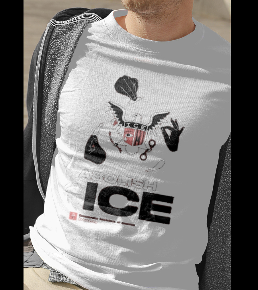 Abolish ICE Democratic Socialists Of America Iconography T-Shirt