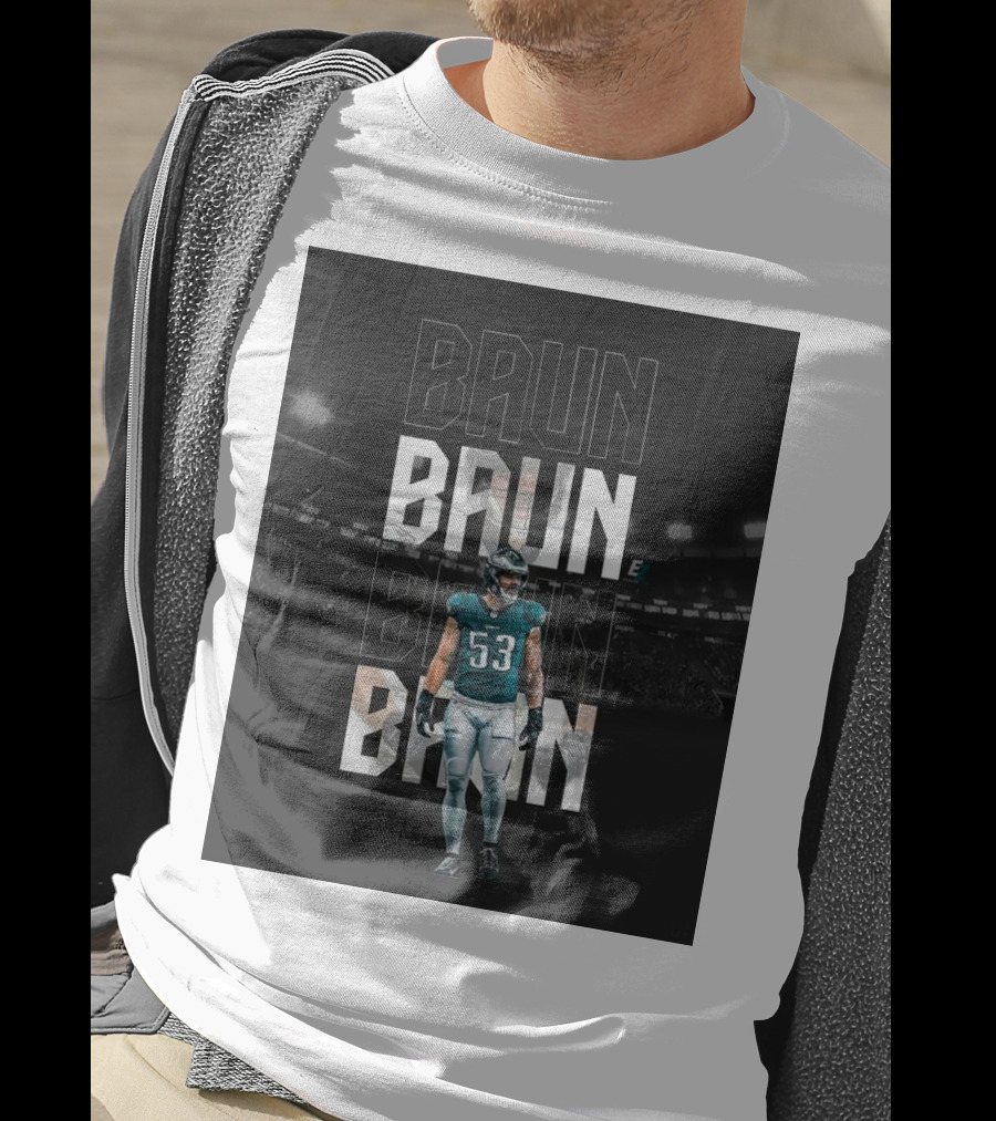 Baun Philadelphia Eagles QB Sack Go Birds Football Stadium T-Shirt