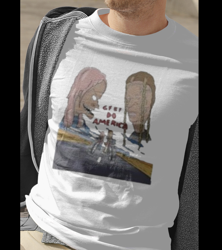 Beavis And Butt-Head X GFBF Do America Racing Adventure T-Shirt