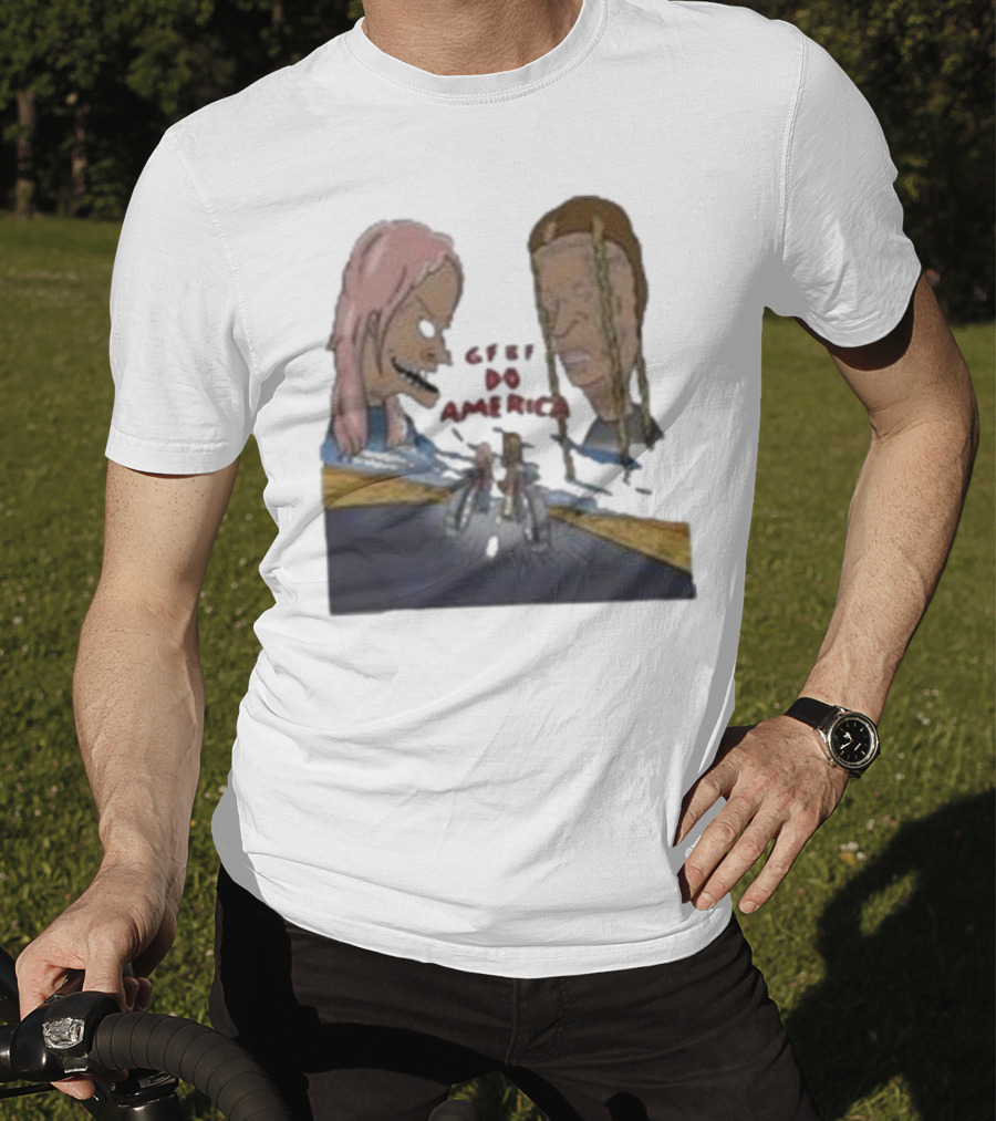 Beavis And Butt-Head X GFBF Do America Racing Adventure T-Shirt
