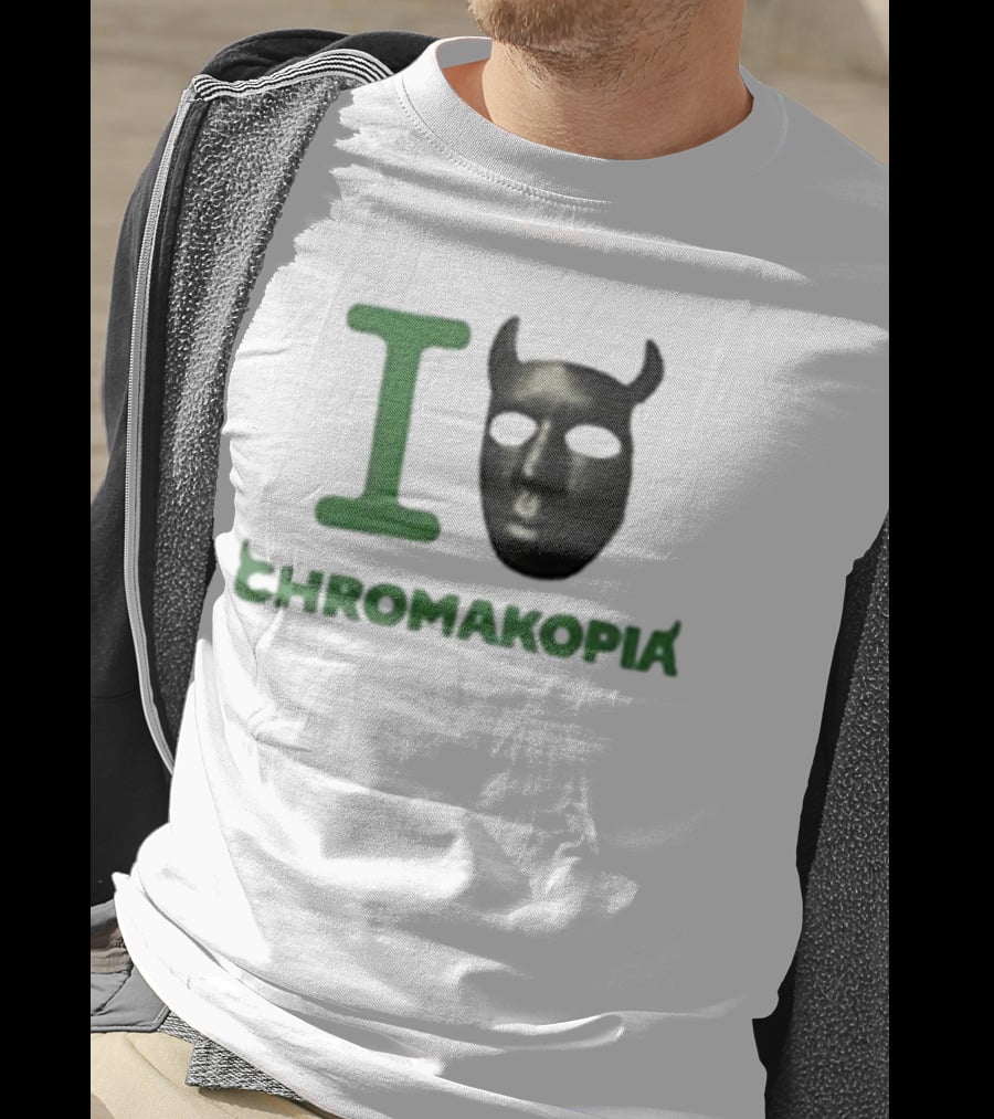 I Love Chromakopia Mask With Horns T-Shirt