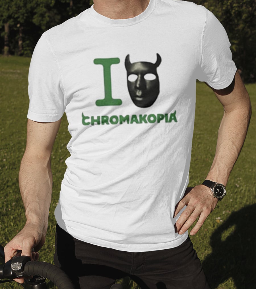 I Love Chromakopia Mask With Horns T-Shirt
