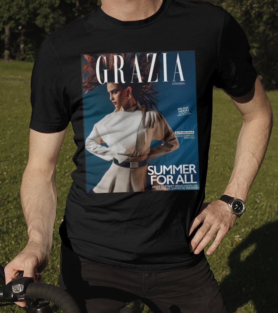 Grazia Latinoamerica Summer For All Melissa Barrera Juegos Olimpicos Paris T-Shirt