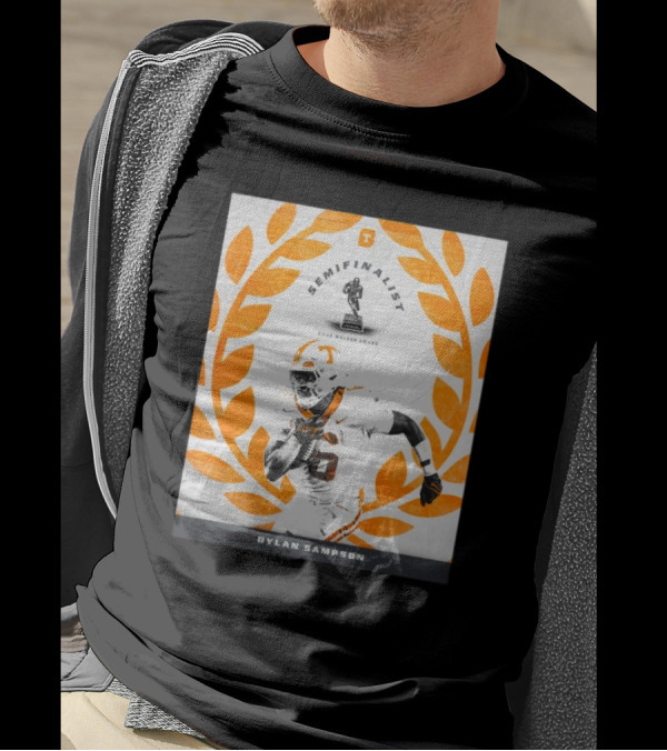 Dylan Sampson Tennessee Vols Semifinalist Doak Walker Award Football Achievement Laurels T-Shirt