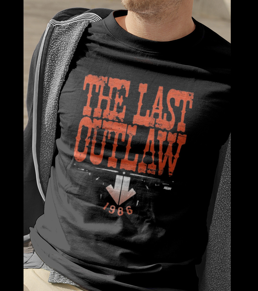 The Last Outlaw AEW Since 1986 Jeff Jarrett Vintage T-Shirt