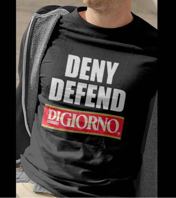 Methsyndicate Deny Defend DiGiorno Pizza T-Shirt