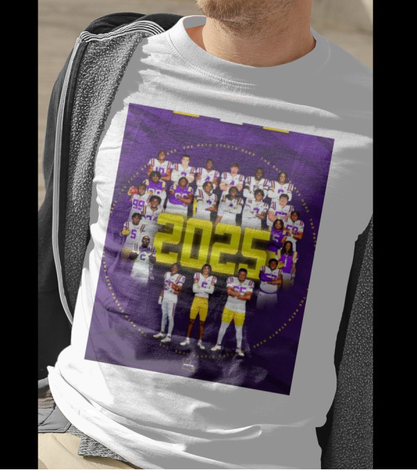 LSU Tigers The Path Starts Here 2025 Team Roster T-Shirt