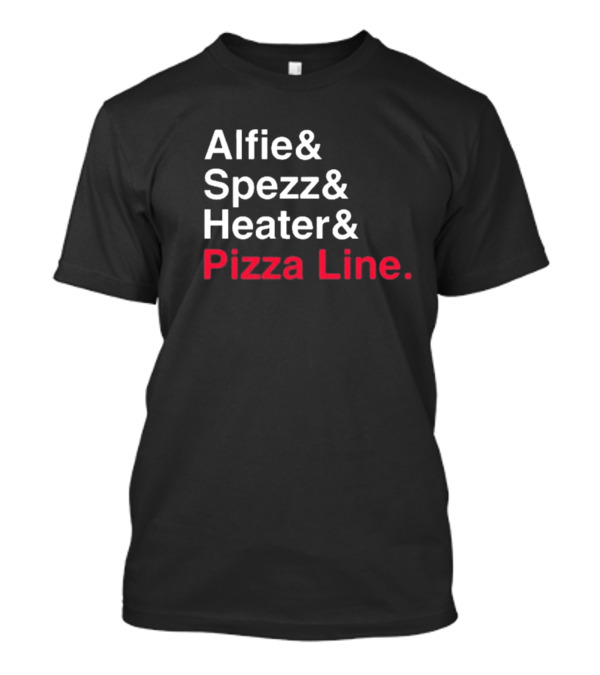 Alfie And Spezz And Heater And Pizza Line Reunion '24 Sens Store T-Shirt