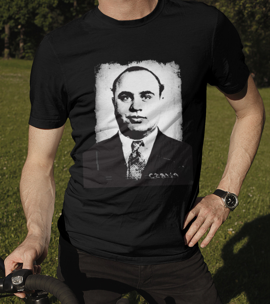 Social Distortion Black Kat Vintage Al Capone Photograph T-Shirt