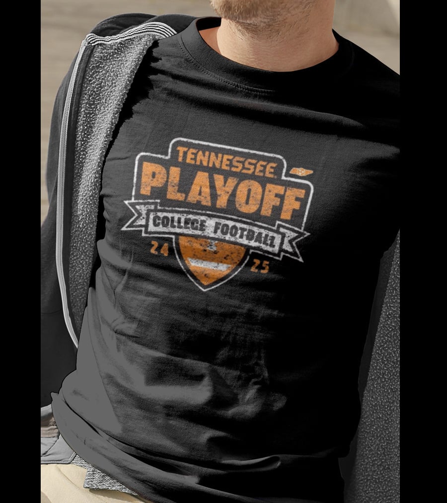 Tennessee Playoff College Football 2025 Vintage Vols CFP T-Shirt
