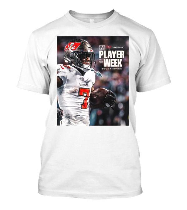 Tampa Bay Buccaneers Bucky Irving NFC Offensive Player Of The Week T-Shirt