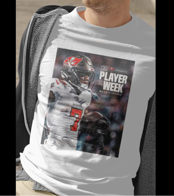 Tampa Bay Buccaneers Bucky Irving NFC Offensive Player Of The Week T-Shirt