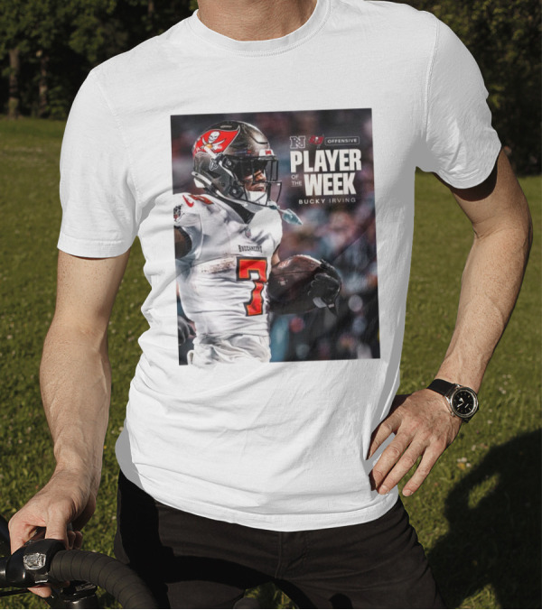 Tampa Bay Buccaneers Bucky Irving NFC Offensive Player Of The Week T-Shirt