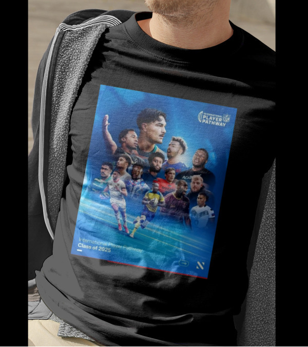 International Player Pathway Class Of 2025 NFL Athletes From 13 Nations T-Shirt