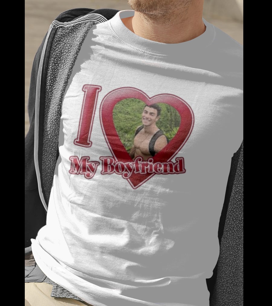 Luigi Mangione I Heart My Boyfriend T-Shirt
