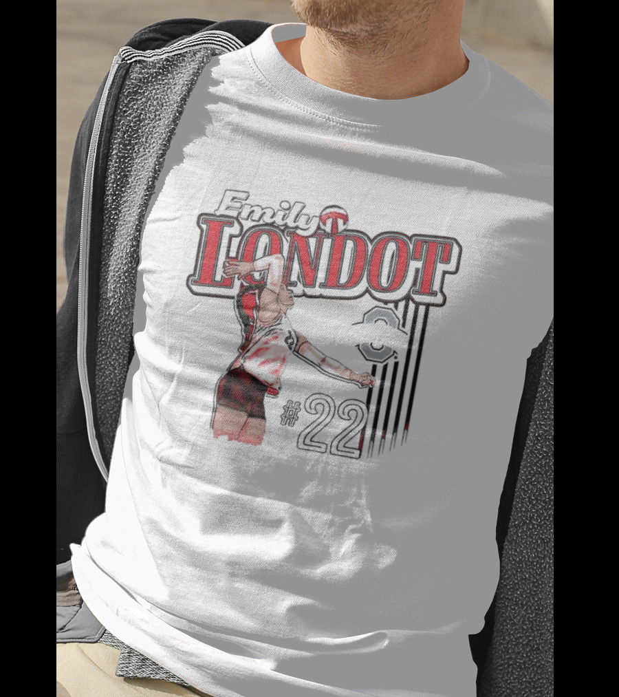 Emily Londot Volleyball Ohio State Buckeyes #22 Classic T-Shirt