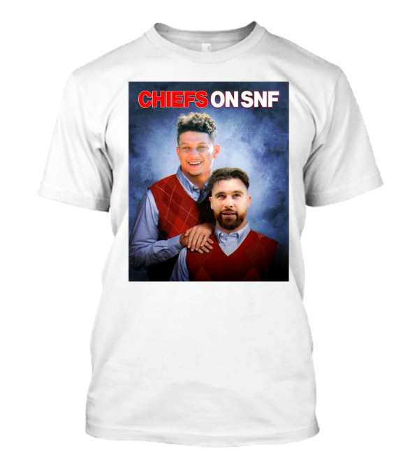 Patrick Mahomes Travis Kelce Chiefs On SNF New Heights Step Brothers T-Shirt