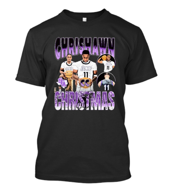 Chrishawn Christmas Stephen F. Austin Lumberjacks 11 90s Graphic Signature T-Shirt