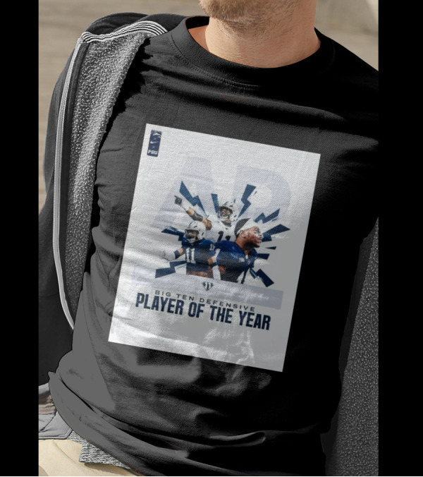 Penn State Nittany Lions AP Big Ten Defensive Player Of The Year Abdul Carter T-Shirt