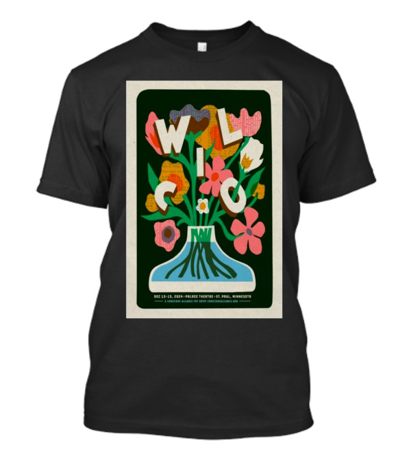 Wilco December 13-15 2024 Palace Theatre St Paul Minnesota T-Shirt