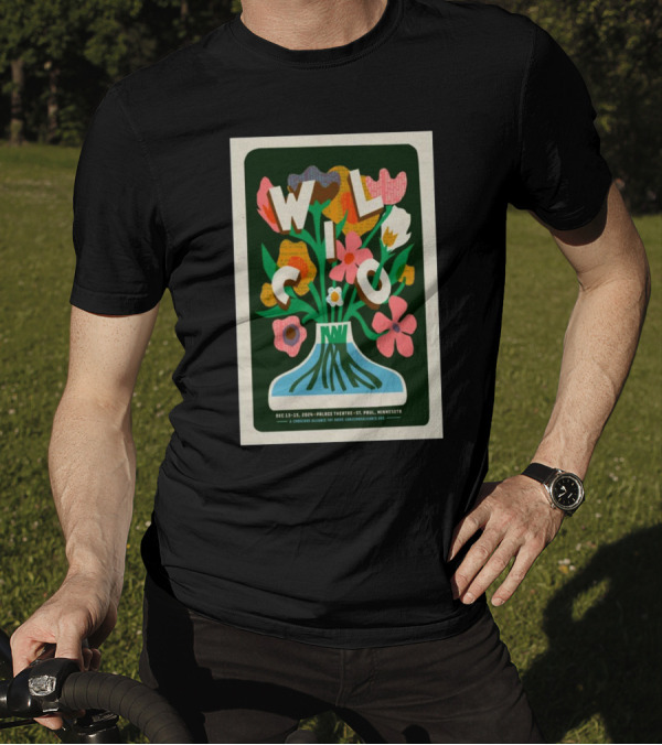 Wilco December 13-15 2024 Palace Theatre St Paul Minnesota T-Shirt