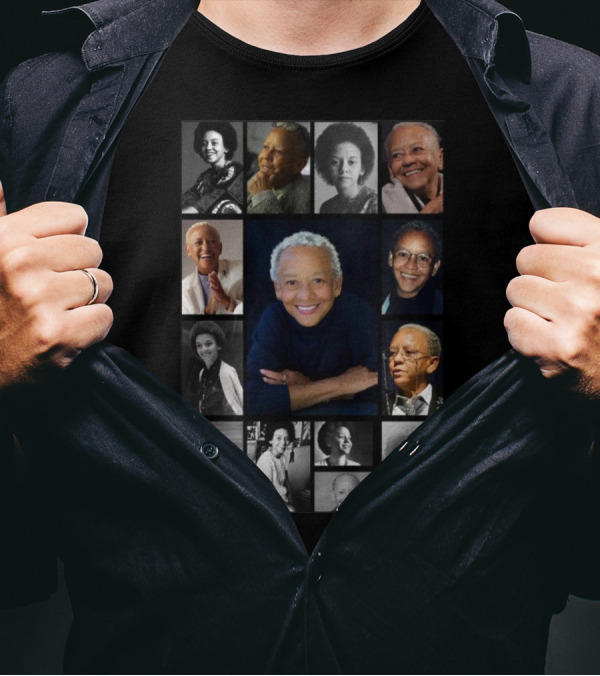 Rest In Power To One Favorite Phenomenal Poet Nikki Giovanni Memorable Portraits T-Shirt