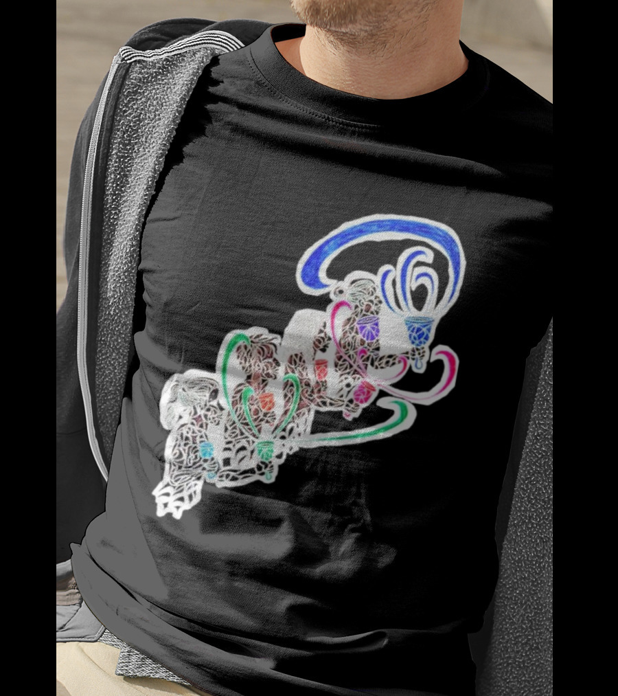 A Joyful Noise Bell Ringers Whimsical Line T-Shirt