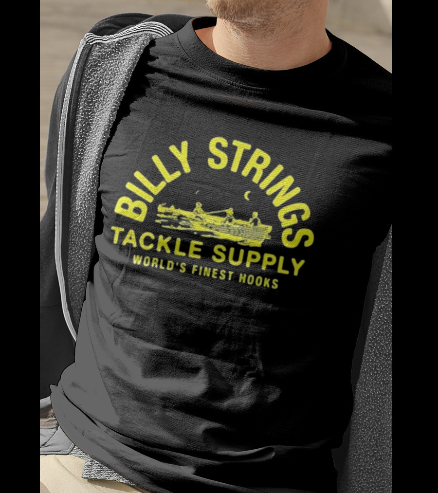 Billy Strings Tackle Supply World's Finest Hooks Summer T-Shirt