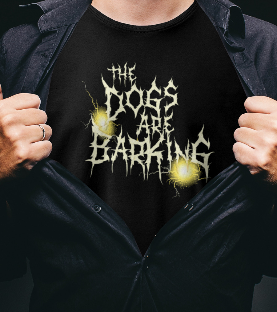 Bron Breakker WWE The Dogs Are Barking Lightning Text T-Shirt