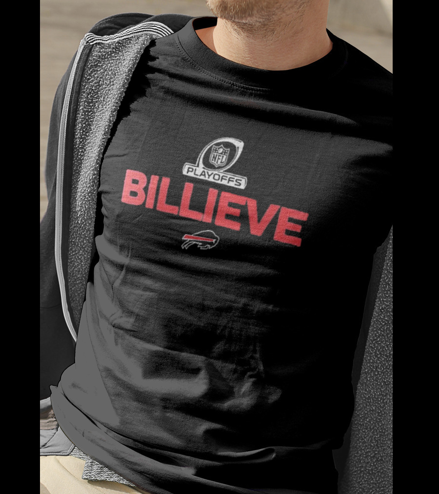 Buffalo Bills Playoffs Billieve NFL T-Shirt