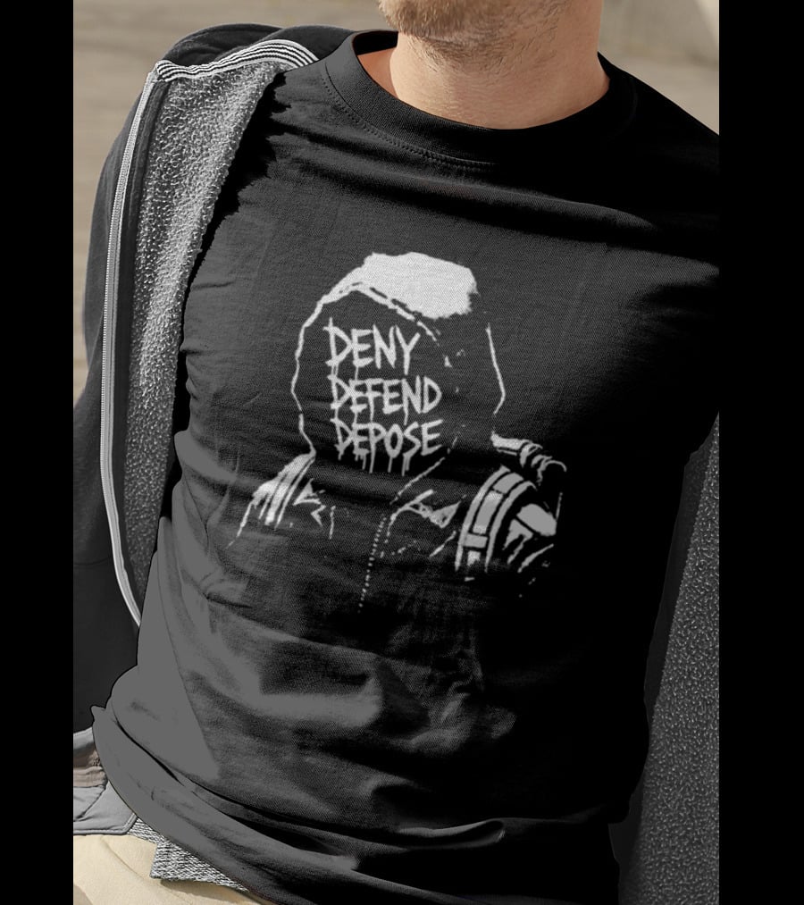 Radiant Stylee Luigi Mangione Deny Defend Depose T-Shirt