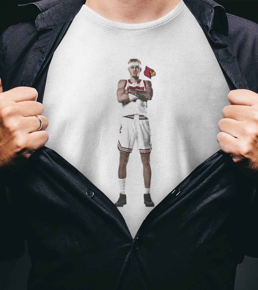 Kasean Pryor Louisville Cardinals Basketball Player Jumper T-Shirt