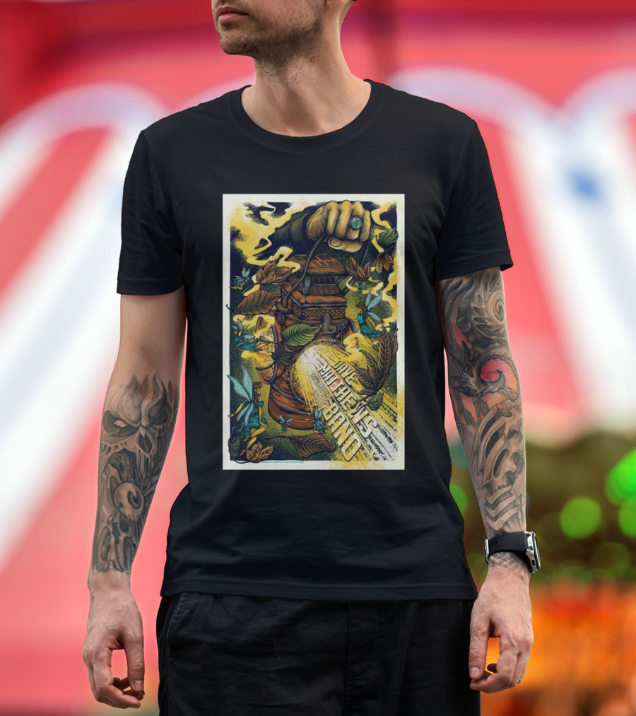 Dave Matthews Band Columbus OH November 16 2024 Nature-Inspired Fantasy T-Shirt